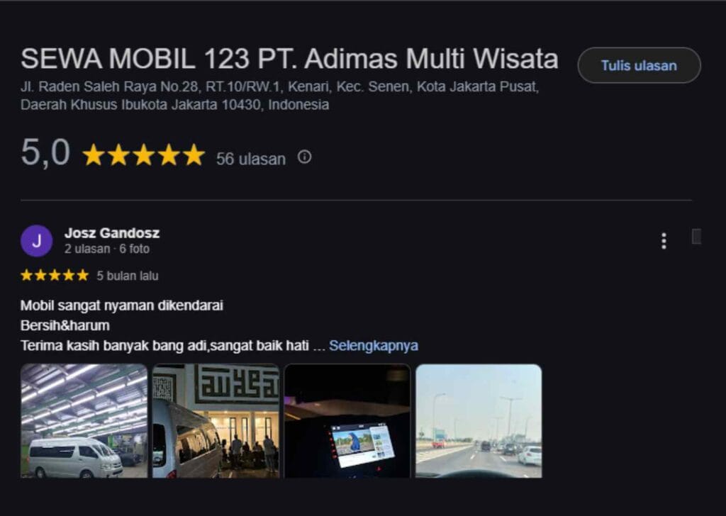 sewa mobil keluar kota